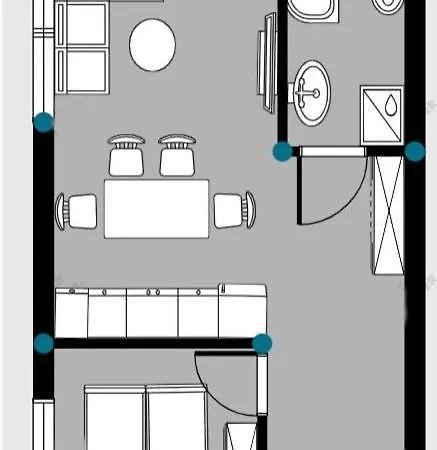 Lejlighed Pastelove Studio Apartament Pastelowe Blisko Suntago Deepspot *